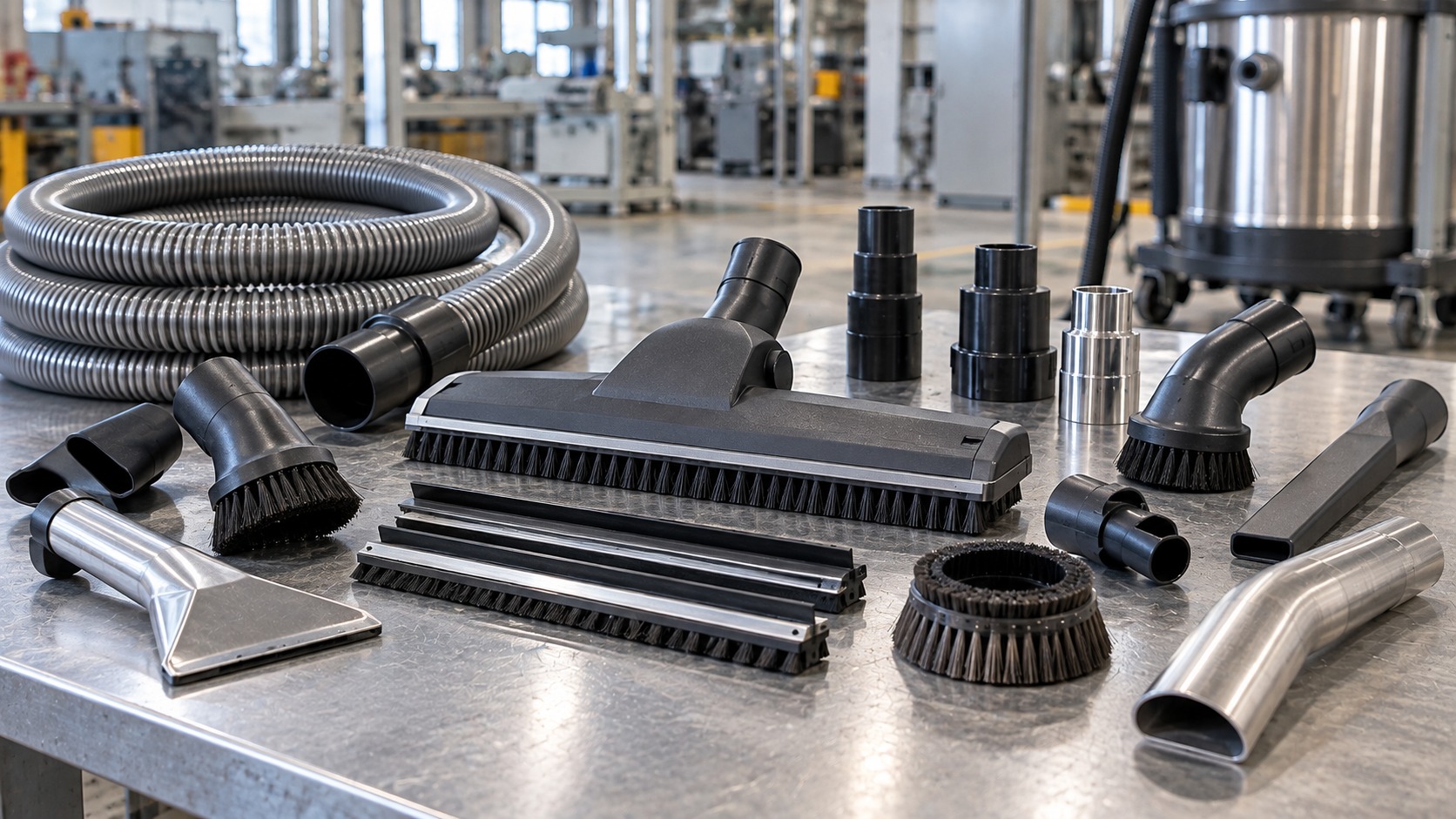 ACCESSORI PER ASPIRATORI INDUSTRIALI: COSA CAMBIA QUANDO L’UTILIZZO PREVISTO È CONTINUATIVO E GRAVOSO